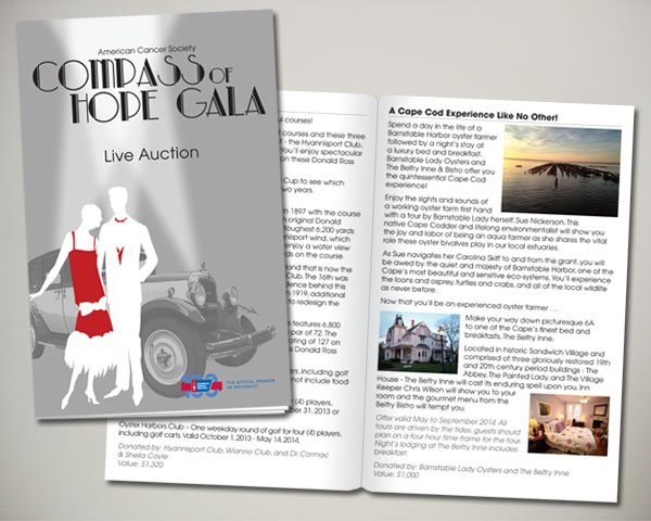 compass of hope gala auction book