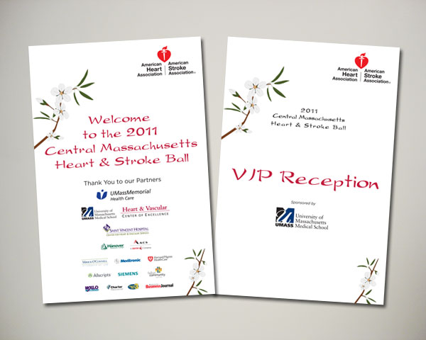 central ma heart stroke ball signage